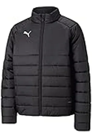 PUMA Teamliga - Chaqueta acolchada con cremallera para niños