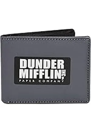 Concept One The Office Bifold Wallet en una Caja Decorativa de hojalata, Multicolor