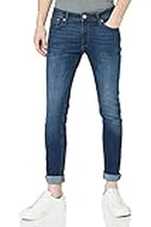 JACK & JONES Liam Original Am 014 Vaqueros Skinny, Azul , 29W / 30L para Hombre