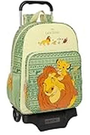 Safta MUFASA - Mochila Escolar con Carro 905, Ideal para Niños de Diferentes Edades, Cómoda y Versátil, Calidad y Resistencia, 33x14x42 cm, Color