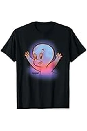 Casper The Friendly Ghost Halloween Retro Glow Camiseta