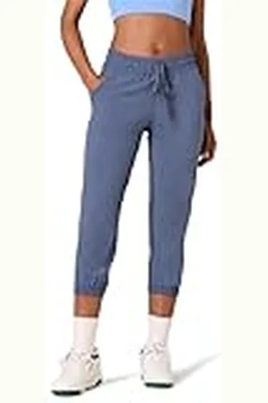 Amazon Pantalón Deportivo Corto de Tejido Elástico de Rendimiento Mujer, , L