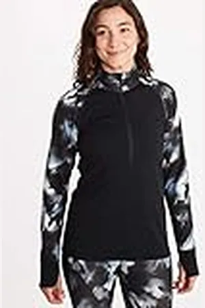 Marmot Baselayer 1/2 Zip Camiseta, Mujer, , Extra-Large