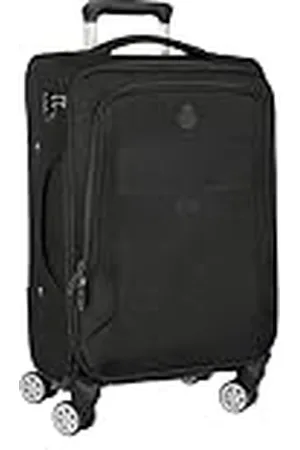 Safta Real Madrid Premium - Trolley Cabina Blanda 20 Pulgadas, Maleta con Ruedas, Candado de Seguridad, Maleta Ligera, 35x20x51 cm, Color