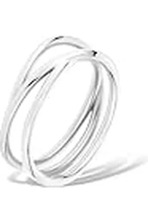 liebeskind Berlin LJ-1624-R-54 - Anillo de acero inoxidable plateado, Acero inoxidable, Sin piedras preciosas