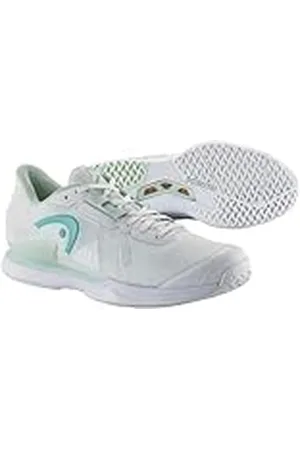 Head Sprint Pro 3.5 Women, Zapatos de Tenis Mujeres, White/Aqua, 36.5