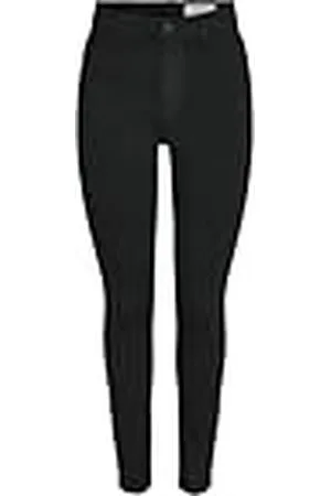 Noisy May NMSOLLY HW Skinny Jeans VI412BL Noos Vaqueros Ajustados, , 28W / 34L para Mujer