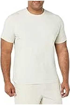 Amazon Camiseta deportiva de manga corta y corte entallado Hombre, , XL