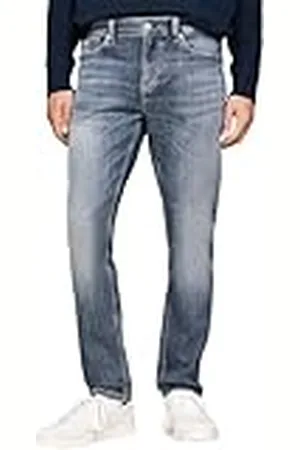 Tommy Hilfiger Vaqueros Hombre Austin Slim Fit Tapered Fit, Azul (Denim Dark), 29W/36L