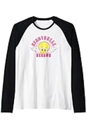 LOONEY TUNES Tweety Heartbreak Valentine Camiseta Manga Raglan