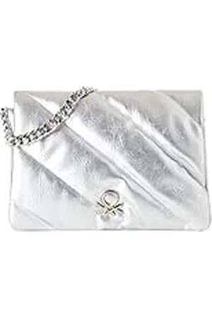 Benetton Bolso 62izdy06j, Mujeres, Metálico, ST