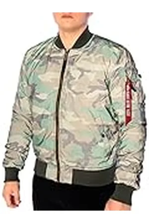 Alpha Industries MA-1 VF 59 Reflective Camo Chaqueta, Multicolor (Wdl 65-408), S para Hombre