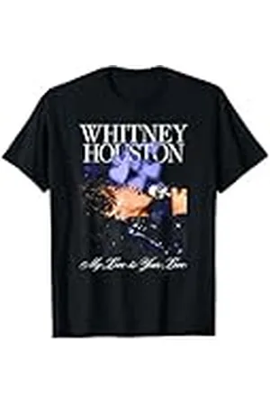 Whitney Houston Mi amor es tu amor cantando Foto Camiseta