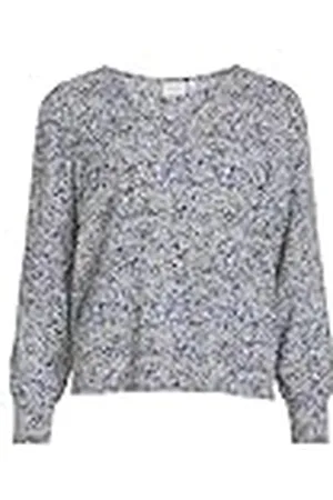 VILA Vimoda JIA V-Cuello L/S Top Blusas, , L Mujeres