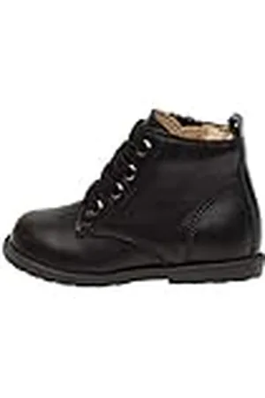 Falcotto Botines de piel de becerro con cremallera y cordones, 22