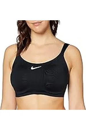 Nike Bold Bra Sports Bra, Mujer, Black/(White), 34F