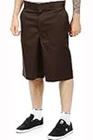 Dickies Multi 13"Mlti Pkt W/Srt, Pantalones Cortos de Trabajo Para Hombre, Marrón oscuro ( DB), 33 Waist x Regular