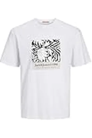 JACK & JONES Jormarbella AOP Branding tee SS CR Jnr Camiseta, , 152 para Niños