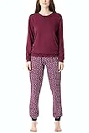 Merry Style Pijama Conjunto Camiseta y Pantalones Mujer MS10-168( Oscuro, S)