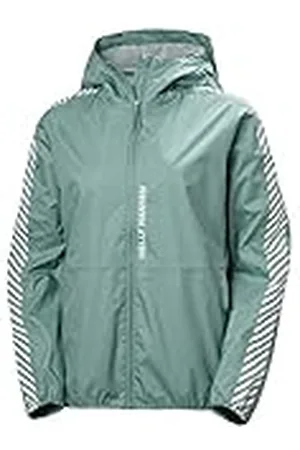 Helly Hansen Vector Packable Jacke Chaqueta para Mujer, Verde , Large
