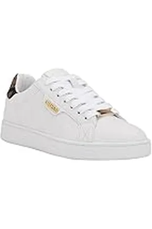 Guess Renzy, Zapatillas Mujer, White, 41 EU