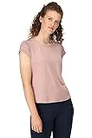 Regatta Camiseta de Manga Corta Mujer Limonite Vi Dusky Montaña Salmón
