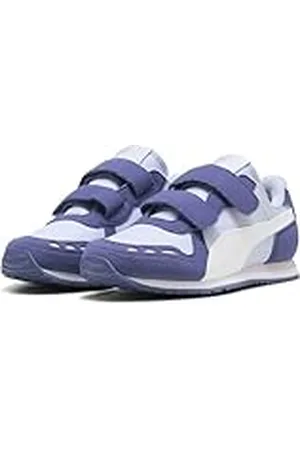 PUMA Cabana Racer SL 20 V PS, Zapatillas, Cool Weather White-Blue Crystal-Rose Mauve, 33 EU
