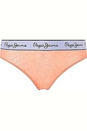 Pepe Jeans Mesh Thong Bikini Style Underwear, , XL para Mujer