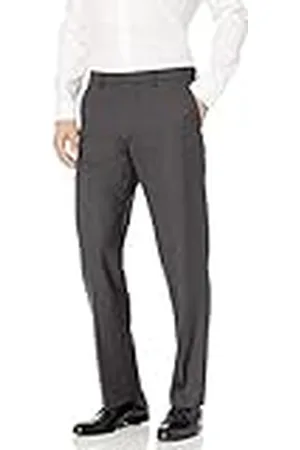 Amazon Pantalón de Vestir Elástico Resistente a Las Arrugas y con Corte Clásico Hombre, , 38W / 30L