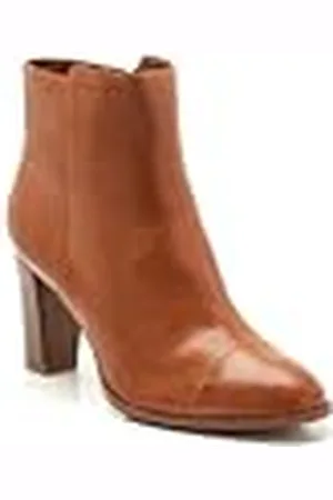 Clarks Kacia Alfresco, Botines tacón Mujer, marrón-Marron (Tan Leather), 40 EU