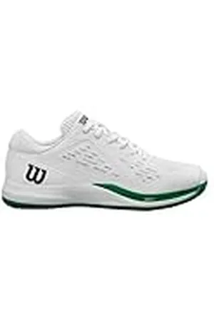 Wilson Rush Pro Ace JR, Zapatillas de Tenis, White/White/Bosphorus, 40 EU