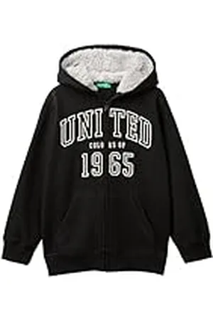 Benetton Chaqueta C/CAPP M/L 3eb5c504h Suéter cárdigan, , 160 cm Niños y niños