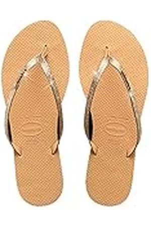 Havaianas You Glitter, Sandalias Mujer, Golden, 33/34