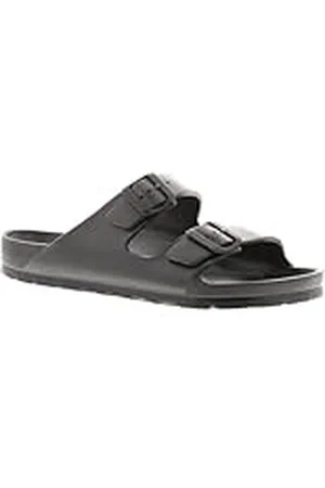 Hush Puppies Lenny, Sandalias de Verano para Hombre, Black, 42 EU