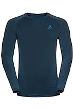 Odlo Hombre Camiseta de manga larga de ropa interior funcional PERFORMANCE WARM ECO