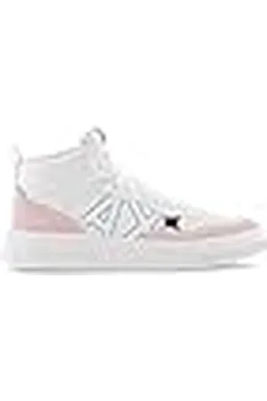 Armani Exchange Comfort Fit, Cow Suede, Side Sewn Logo, Zapatillas Mujer, , 40.5 EU