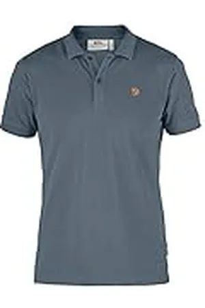 Fjällräven Övik Shirt M Camiseta Polo con Cierre de 2 Botones, Hombre, , S