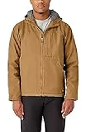 Dickies Hombre, Chaqueta en tejido duck con capucha y forro sherpa, , M