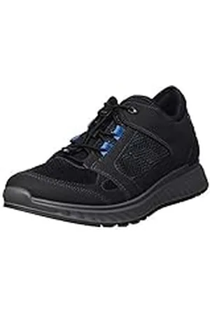 Ecco Exostridem, Zapatillas Hombre, Negro (Black/Olympian Blue 51773), 40 EU
