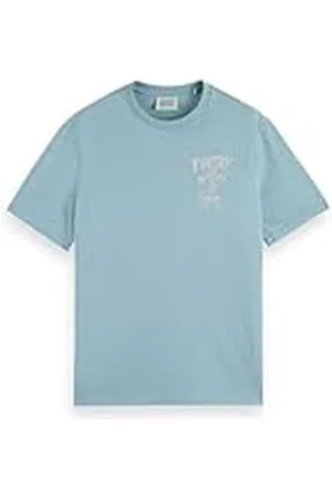 Scotch&Soda Camiseta de Manga Corte Regular, , M para Hombre