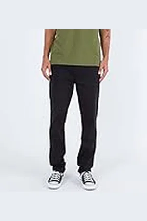 Hurley Worker Icon Ii, Pantalones Hombre, Preta (Black), 32