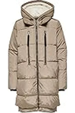 ONLY Onlnora Long Puffer Coat CC Otw Chaqueta, , M para Mujer