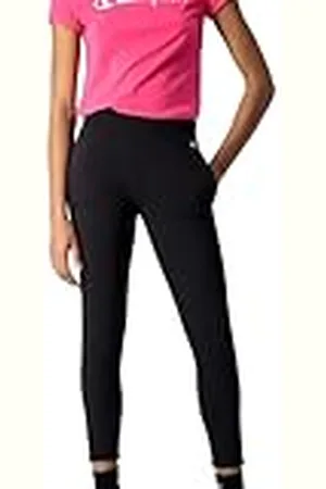Champion Legacy American Classics C-logo Zip Rib Cuff Pantalones deportivos, , M, Mujer