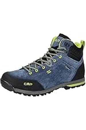 CMP ALCOR 2.0 Mid Trekking Shoes WP, Zapatos Hombre, Negro Azulado-Ácido, 44 EU
