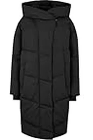 Noisy May Abrigo de Invierno Acolchado con Capucha Largo Chaqueta Acolchada Cálida Acolchada Blouson Forrado NMNEW Tally, Color: , Talla:XL