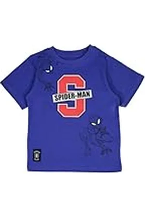 Disney Camiseta de Manga Corta niño Spiderman T-Shirt, , 5 años Unisex Kids