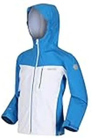 Regatta Junior Highton - Chaqueta Impermeable Y Transpirable con Capucha Jackets Waterproof Shell, Unisex niños, , 15-16