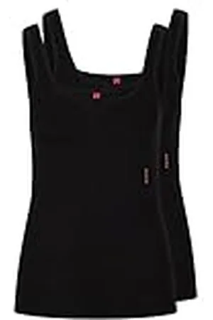 HUGO BOSS Twin Vest Camiseta Sin Mangas, , XS (Pack de 2) para Mujer