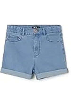 NAME IT Nlftaulsine Dnm Slim Noos-Pantalones Cortos, , 128 para Niñas