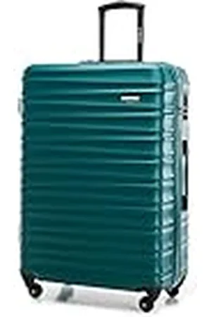 Wittchen Maleta Grande Trolley Grande de ABS rígido para facturación con 4 Ruedas giratorias con Cerradura de combinación y asa telescópica Groove Line